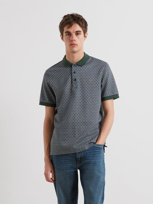 Wintston Short Sleeve Polo Shirt - Poplar Green