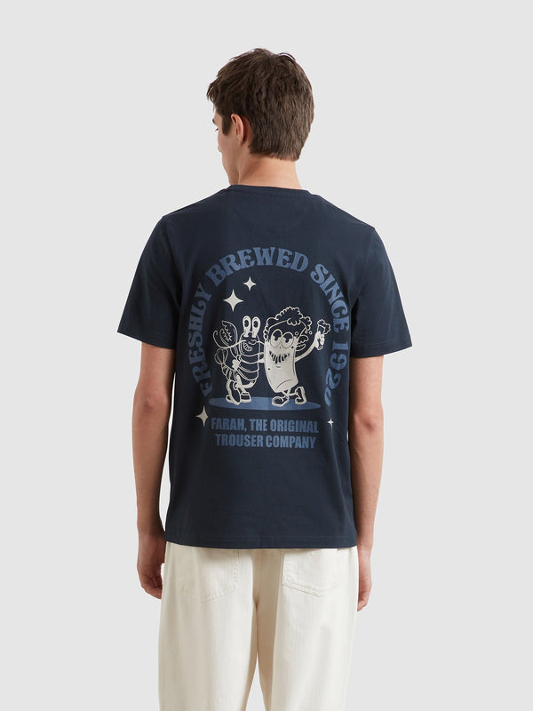 Roderick Graphic T-Shirt - True Navy