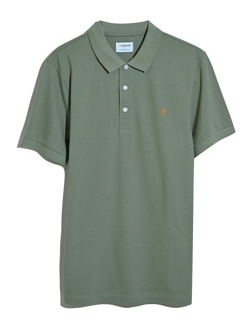 Blanes Short Sleeve Polo Shirt - Tarragon Green