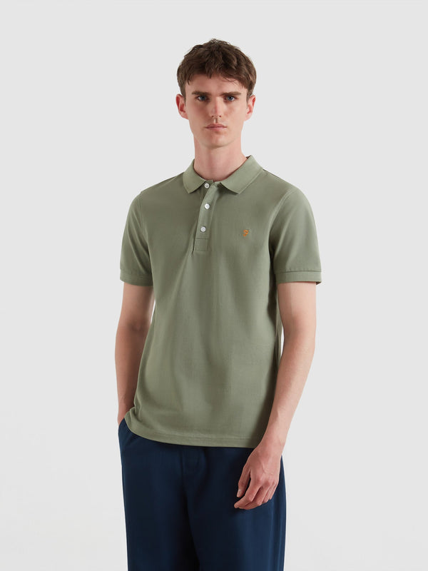 Blanes Short Sleeve Polo Shirt - Tarragon Green