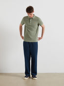 Blanes Short Sleeve Polo Shirt - Tarragon Green