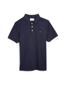 Farah Blanes Short Sleeve Polo Shirt - True Navy