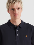 Farah Blanes Short Sleeve Polo Shirt - True Navy