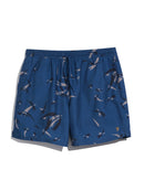 Colbert Arrow Print Swim Shorts - Aegean Blue