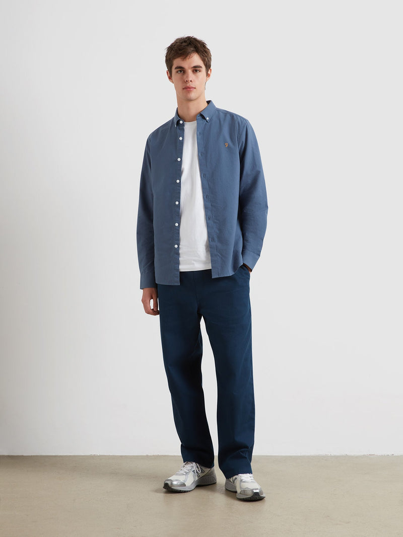 Brewer Buttondown Shirt - River Bed