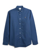 Brewer Long Sleeve Shirt - Aegean Blue