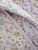 Ditsy Floral Cotton Bedspread - Lilac