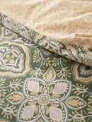 Pineapple & Elephant Alba Duvet Cover Set - Green