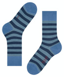 Sensitive Mapped Line Sock - Bonnieblue