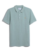 Blanes Short Sleeve Polo Shirt - Green Mist Marl