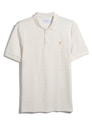 Horace Short Sleeve Polo Shirt - Ecru