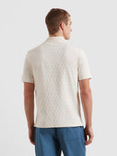Horace Short Sleeve Polo Shirt - Ecru
