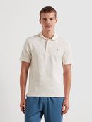 Horace Short Sleeve Polo Shirt - Ecru