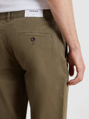 Twill Chino - Olive Green