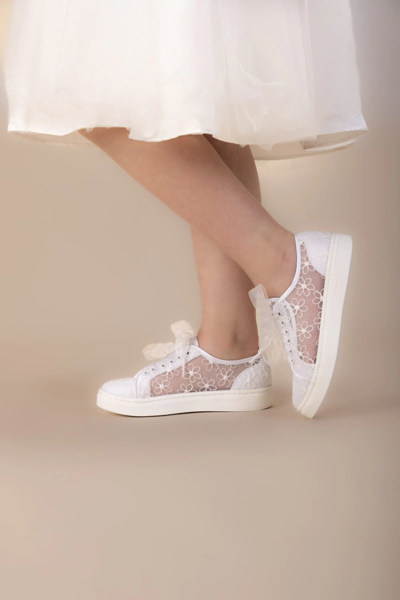 Fifi Communion Shoe - White