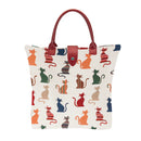Foldable Bag - Cheeky Cat