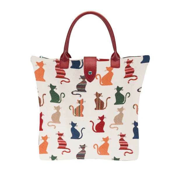Foldable Bag - Cheeky Cat