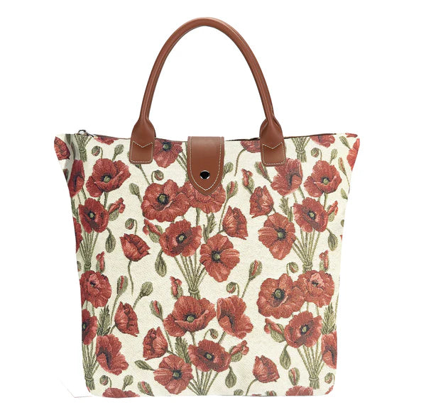 Foldable Bag - Poppy