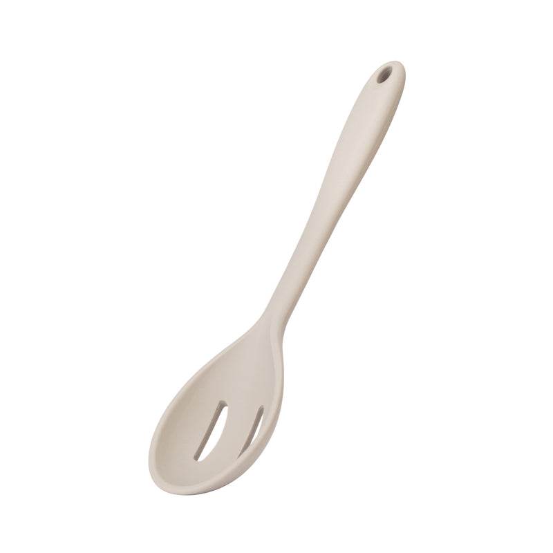 Twist Silicone Slotted Spoon - Grey
