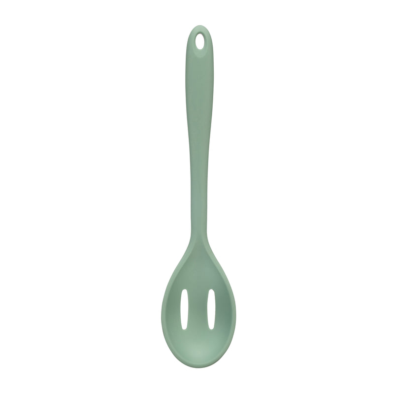 Twist Silicone Slotted Spoon - Mint