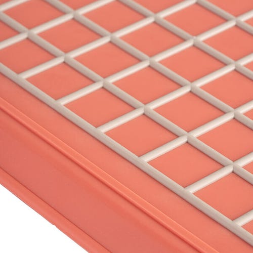 Twist Non-Slip Tray Coral