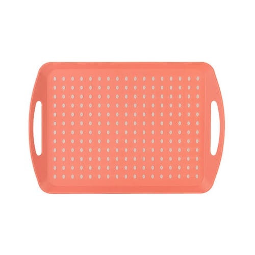 Twist Non-Slip Tray Coral