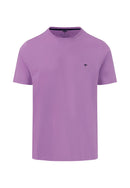 Plain Round Neck T-Shirt - Dusty Lavender