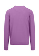 Plain Round Neck Jumper - Dusty Lavender