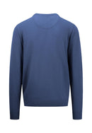Plain Round Neck Jumper - Wave