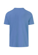 Plain Round Neck T-Shirt - Crystal Blue