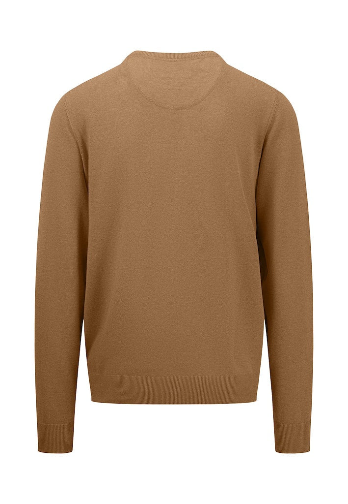 Plain Round Neck Jumper - Impala