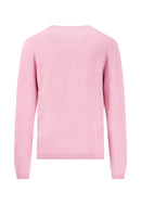Round Neck Jumper - Peony