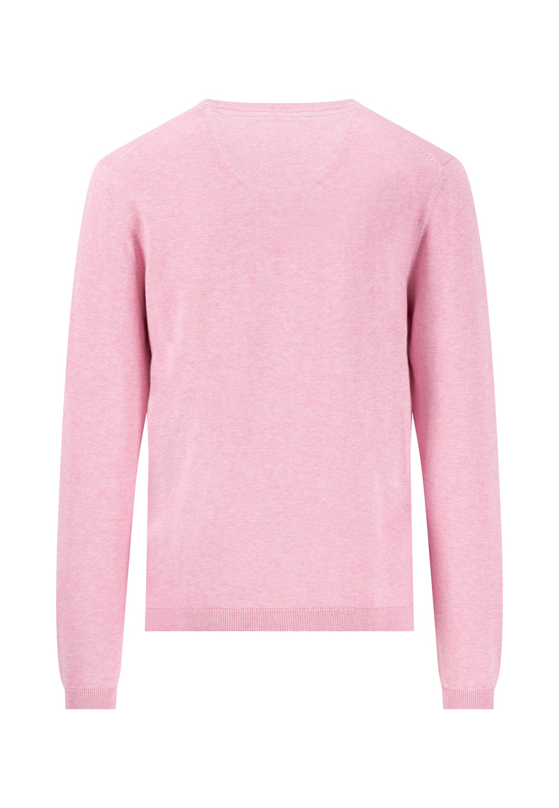 Round Neck Jumper - Peony