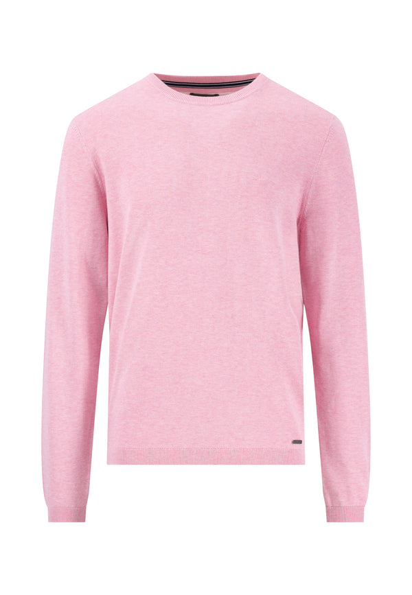 Round Neck Jumper - Peony