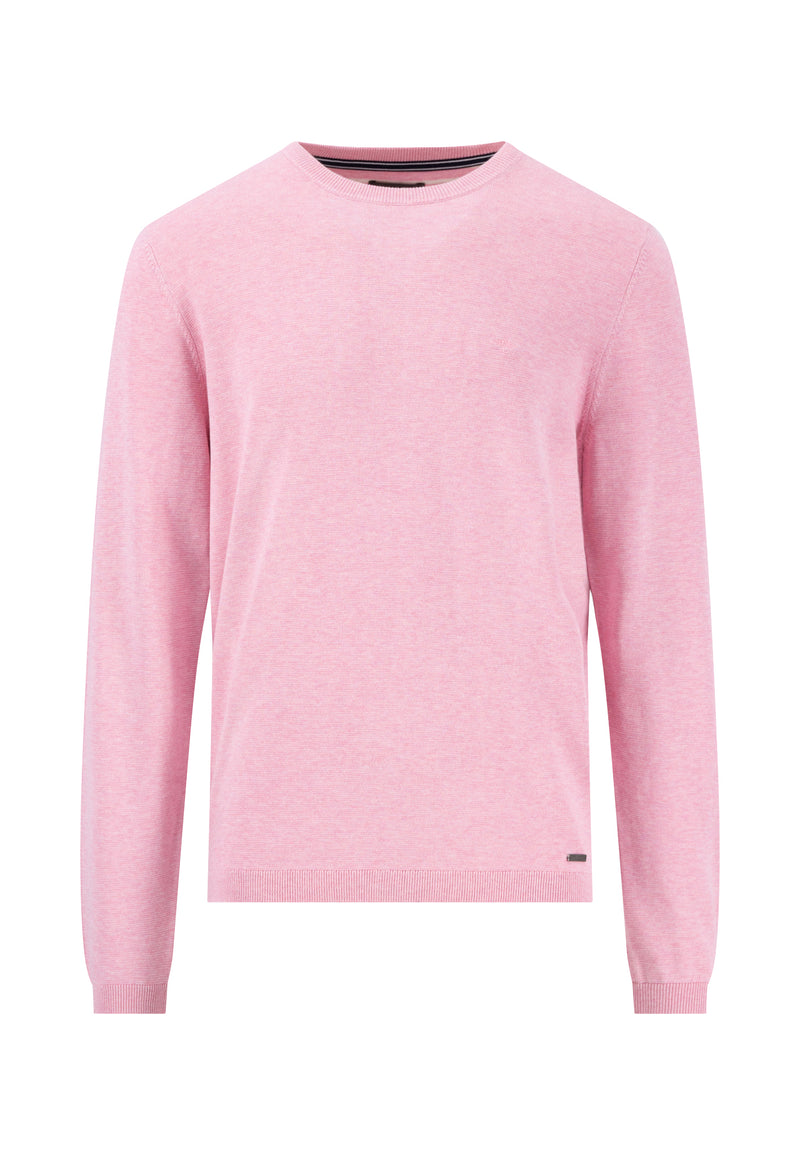 Round Neck Jumper - Peony