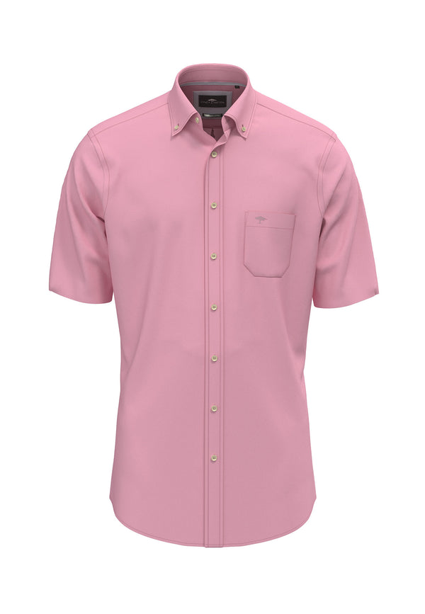 Button Down S/S Shirt - Peony