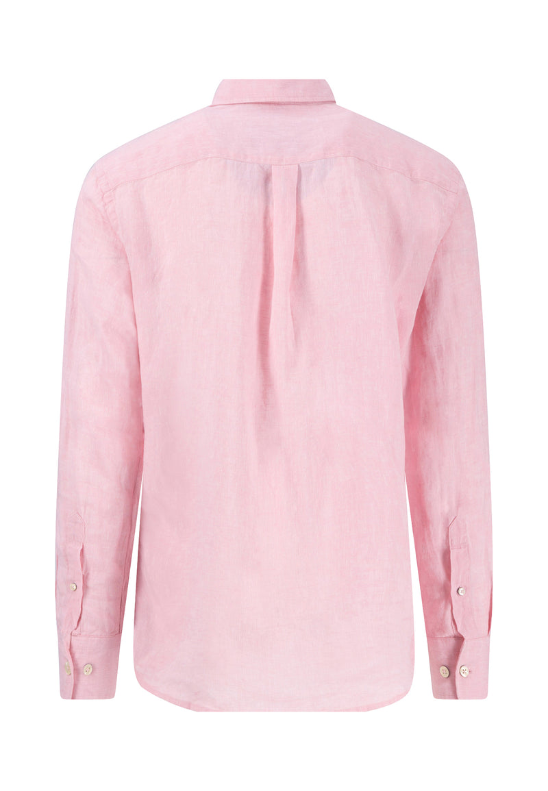 Button Down L/S Shirt - Peony