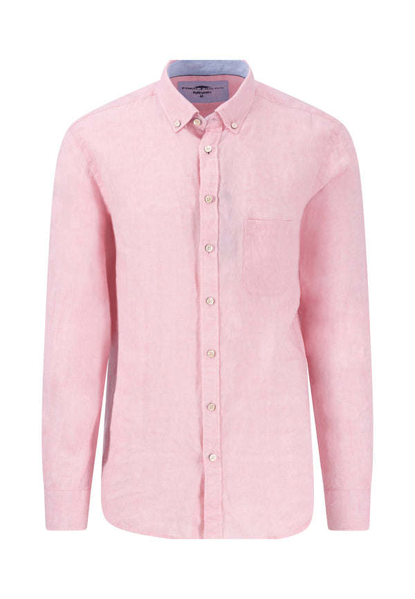 Button Down L/S Shirt - Peony