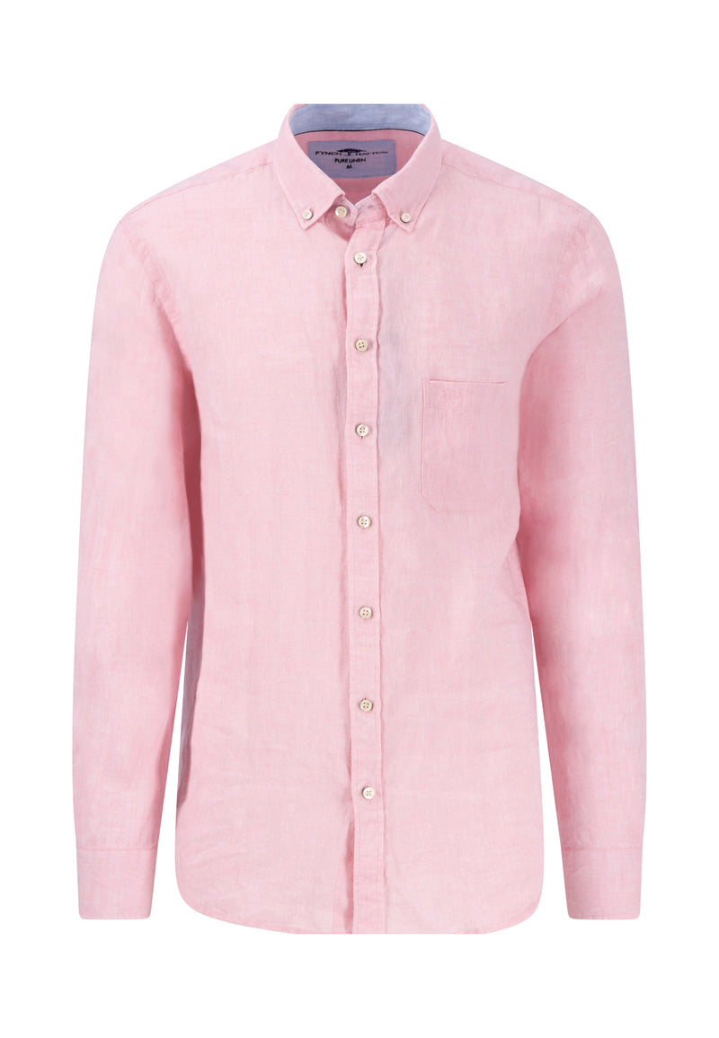 Button Down L/S Shirt - Peony