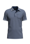 2 Tone Polo Shirt - Midnight