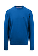Superfine Round Neck Jumper - Riverside