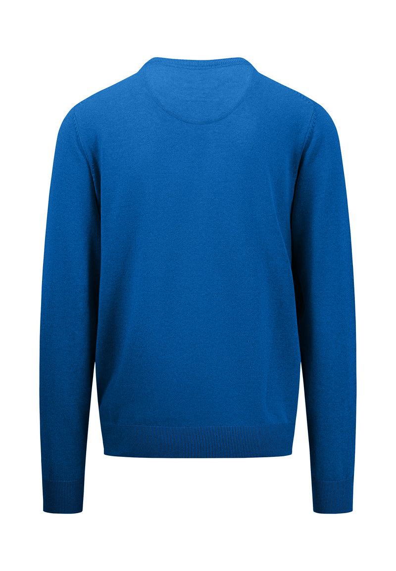 Superfine Round Neck Jumper - Riverside