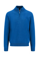 Superfine Troyer Zip Jumper - Riverside