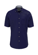 Button Down S/S Shirt - Navy