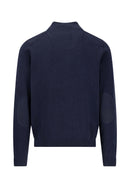 Zipped Gardigan - Navy