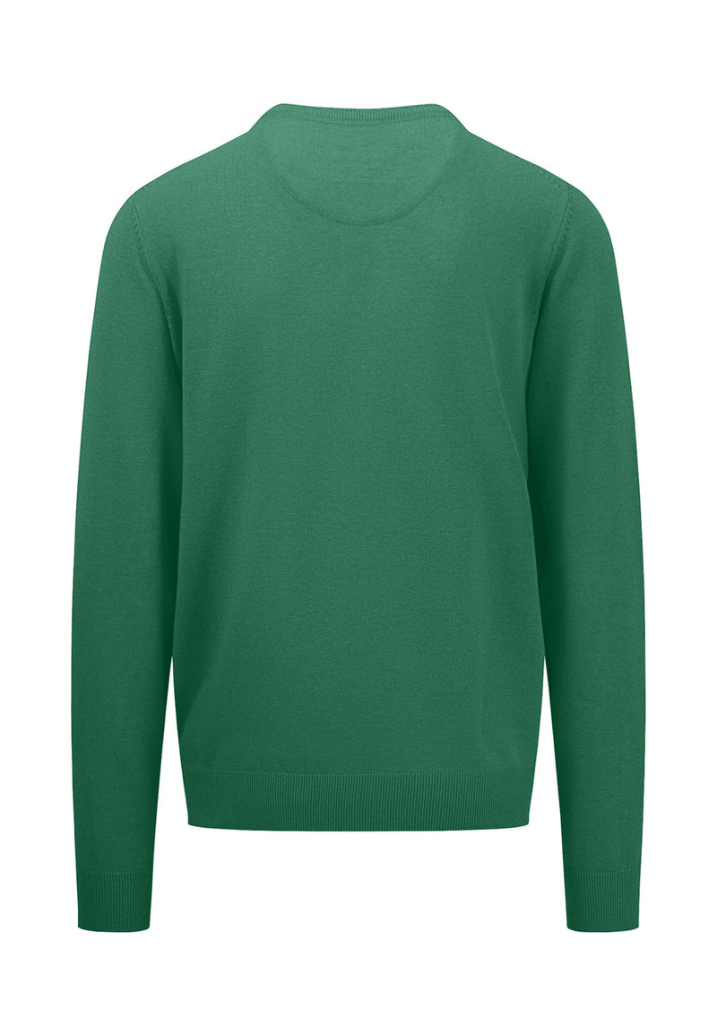 Superfine Round Neck Jumper - Jade