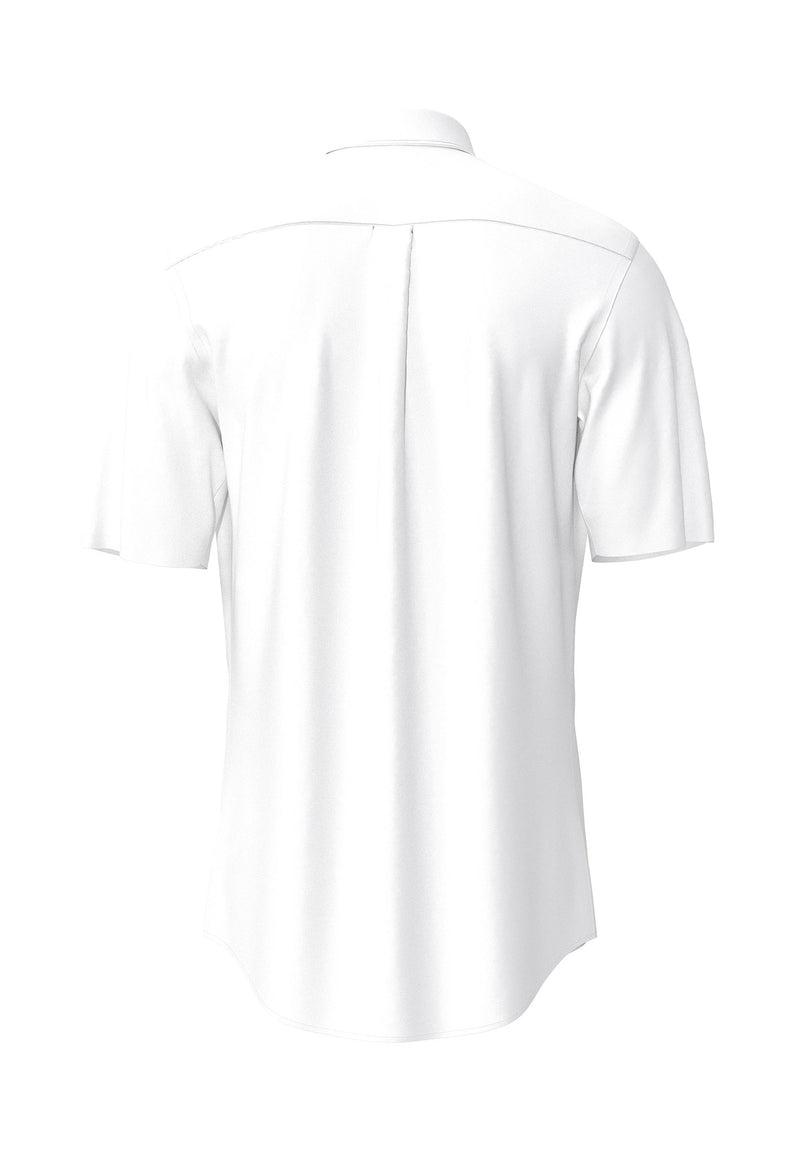 Button Down S/S Shirt - White
