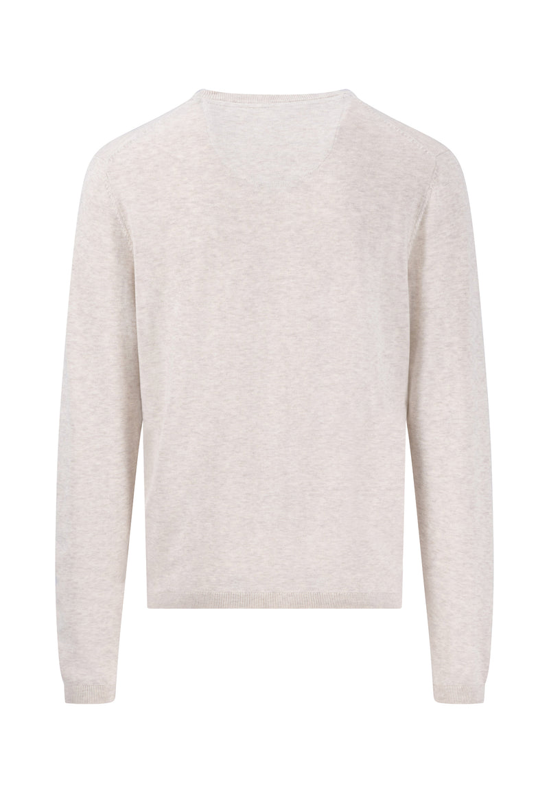 Round Neck Jumper - New Offwhite