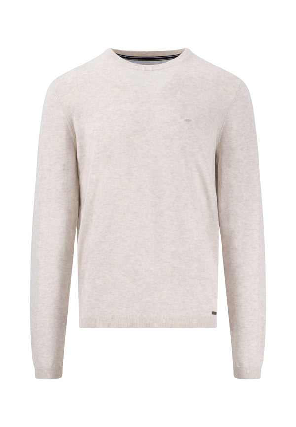 Round Neck Jumper - New Offwhite
