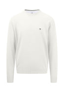 Superfine Round Neck Jumper - New Offwhite